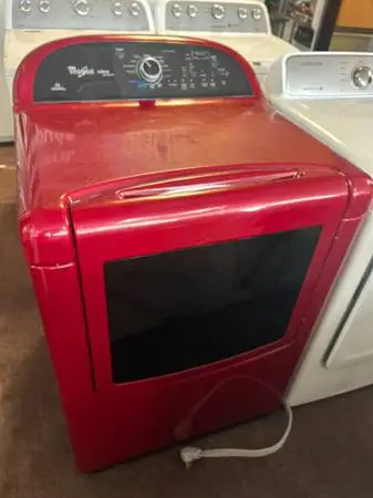 Whirlpool Electric Dryer Red