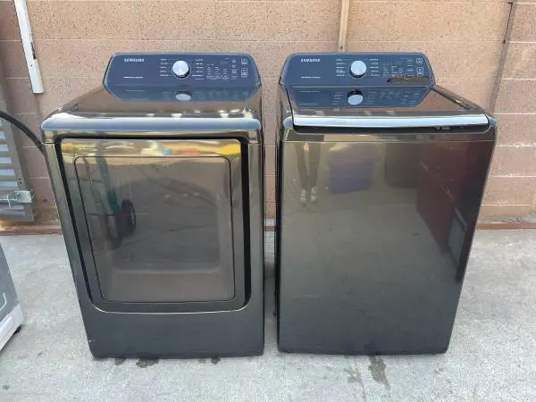 Matching samsung washer and gas dryer