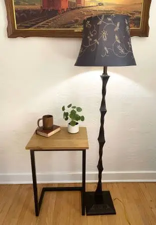 Vintage Metal Floor Lamp