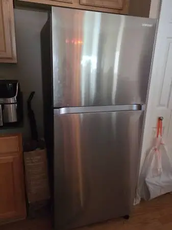 Samsung Stainless Steel Refrigerator – Only 2 Years Old!