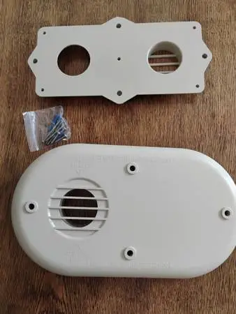2 LOW PROFILE SIDE WALL VENT TERMINATION KIT Tankless water heater