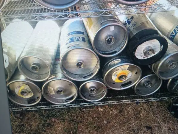 Kegs empty 5/6/15 gall-firm