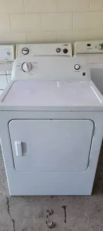 Dryer Super Capacity comes with a 60 day warranty can deliver