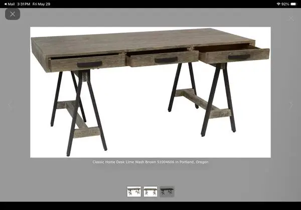DESK / TABLE w/ Drawers ( NEW )