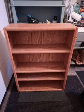 Oak Book Case