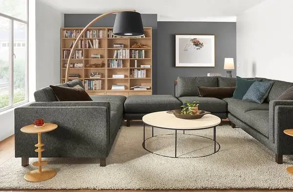 Room & Board Tyne Steel Coffee Table Base w/opt 42/48 dia Top Reg$488