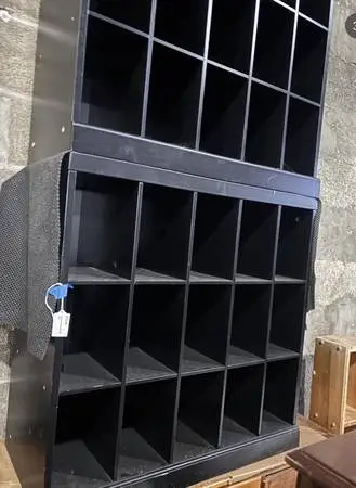 Black shoe cubby (ONE LEFT)