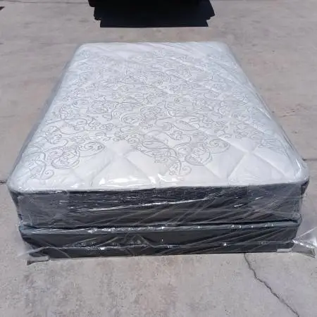 New full size mattress and box spring