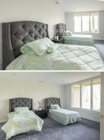Jordan Navy Blue Twin Headboards Set of 2 Cash Only