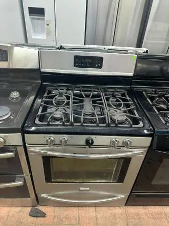 5 burner stainless steel gas stove
