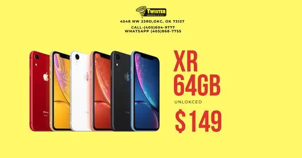 IPHONE XR 64GB UNLOKCED ON SALE