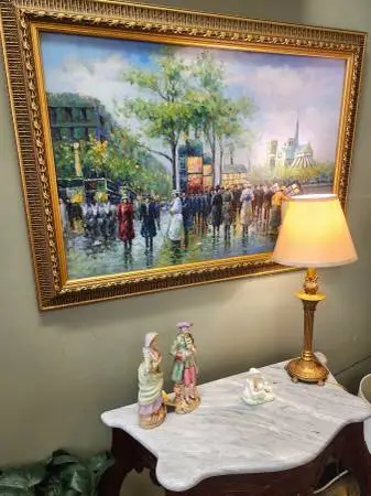 Paris Oil Painting-42 x 30