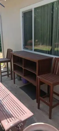 Outdoor Bar and 2 Chairs