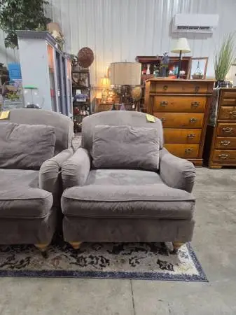 Gray Armchair - 2 Available