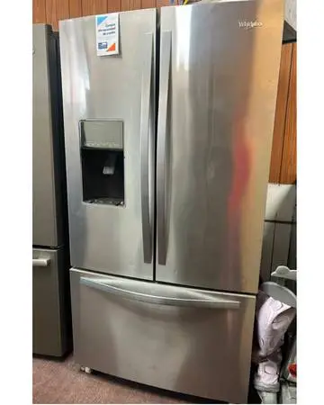 Refrigerator French Door Stainless Steel Whirlpool