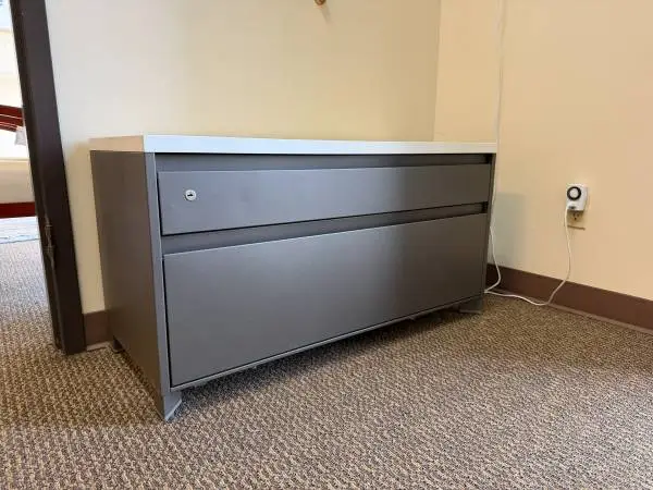 Steelcase Low Profile File Cabinet / Storage Cabinet
