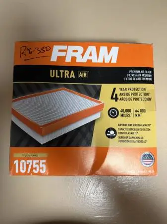 Air Filter for Lexus RX350 (10755)