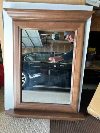BEAUTIFUL NEW WOOD MIRRORS