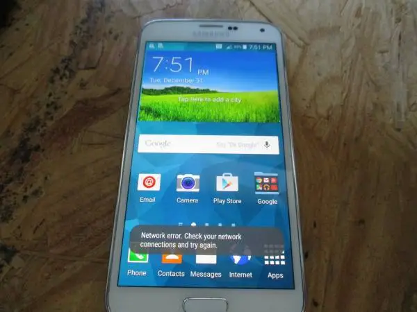 SAMSUNG GALAXY S5 CELL PHONE