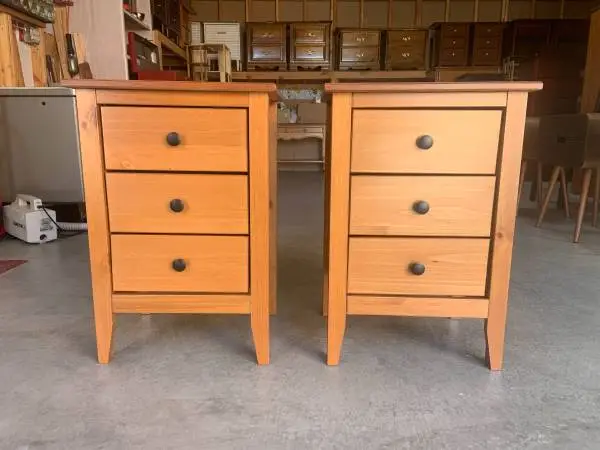 All wood Nightstands / bedside cabinets set ( Brand New ) #2
