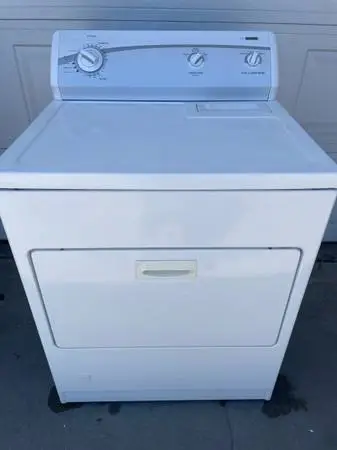 White kenmore 500 series gas dryer