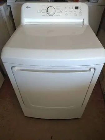LG gas dryer
