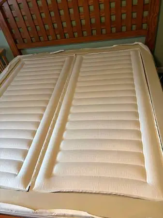 King size used sleep number mattress