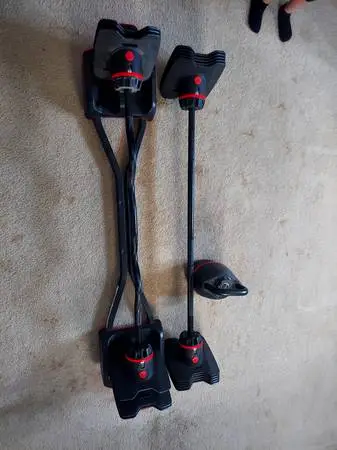 Bowflex barbell set and kettlebell