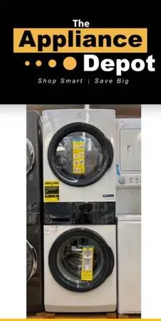 Electrolux Laundry Tower Washer & Gas Dryer