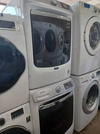 MAYTAG commmercial Stack Washer and Dryer Set