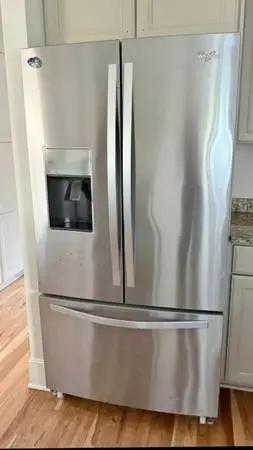 Whirpool Refrigerator. Delivery available. Retail $2500