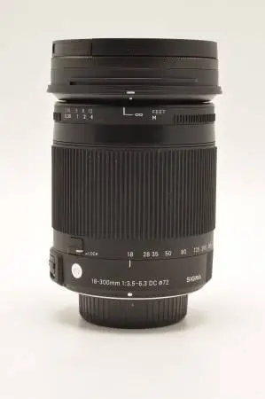 SIGMA 18-300MM F3.5-6.3 DC C ZOOM LENS FOR NIKON CROP BODY