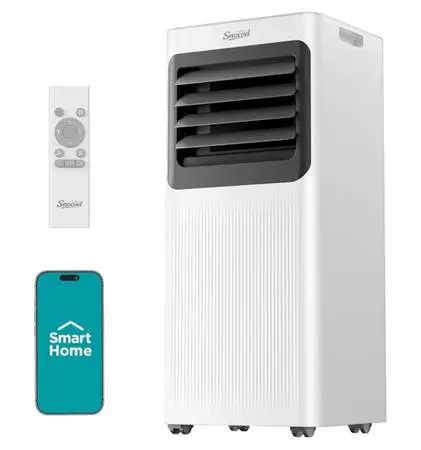 ☆ Portable Air Conditioner 12000 BTU 5 in 1 Wifi Smart, APP & Remote C