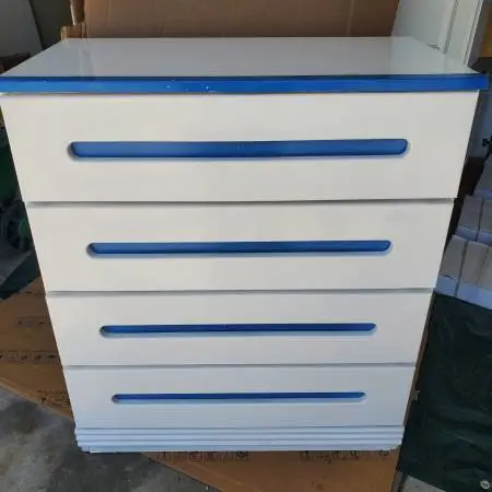 4 Drawer Chest /Dresser. White