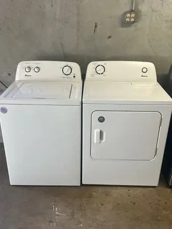 AMANA WASHER AND ELECTRIC DRYER