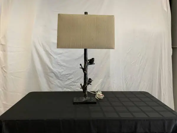 Tanner Kinzie bronze lamp