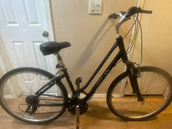 24 Speed GIANT CYPRESS DX W Step Thru Hybrid Bicycle 16”frame LIKE NEW