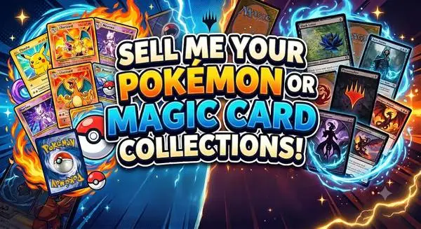 Sell me your pokemon or Magic Collections!
