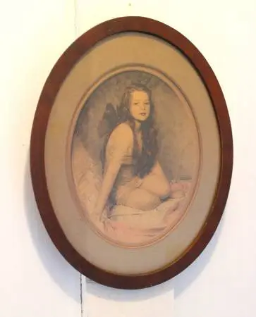 Antique Print Psyche by William Sergeant Kendall