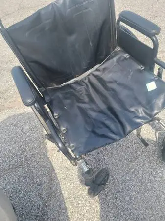 Wide wheelchair 21inch seat $150