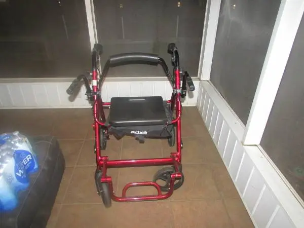 Drive Rollator -Walker-Transport Chair Combo