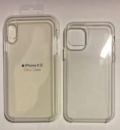 Genuine NEW Apple clear Cases for iPhone XR iPhone 11 pro