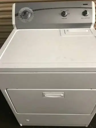 Kenmore Super capacity heavy duty gas dryer. It is in literally excell