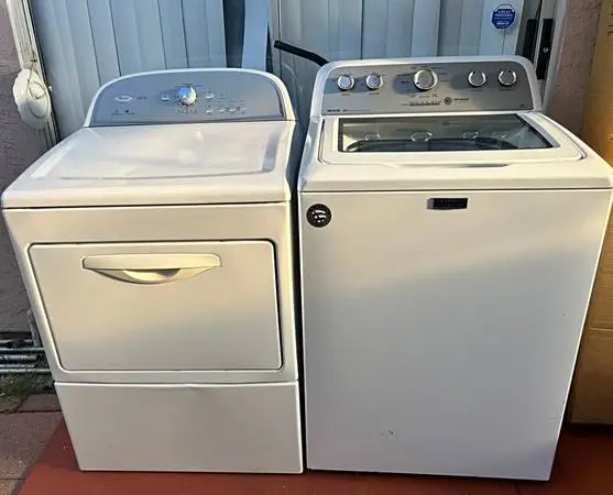 Washer and dryer