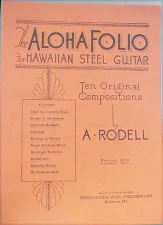 THE ALOHA FOLIO for HAWAIIAN STEEL GUITAR