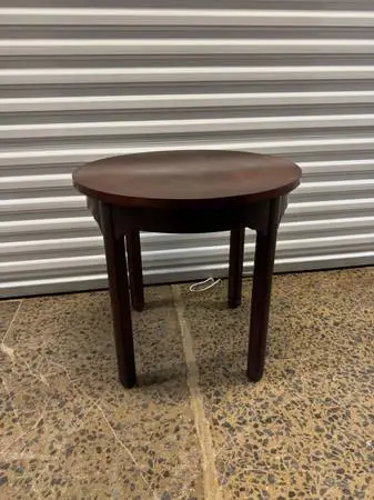 Vintage round cherry table