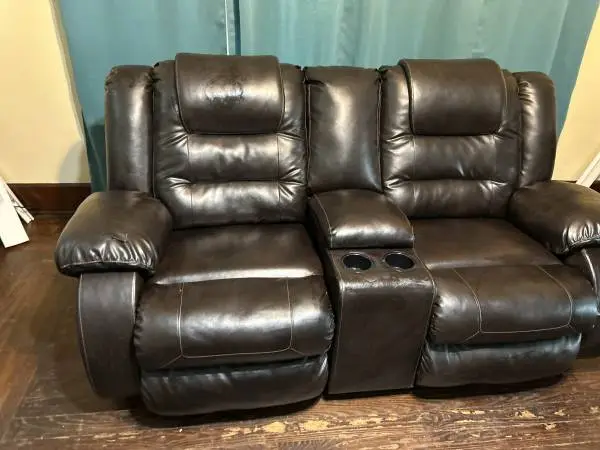 Two Double Recliners