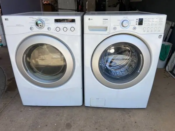 LG washer & gas dryer