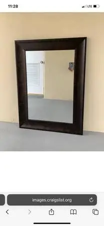 Bargain Superb big beveled mirror