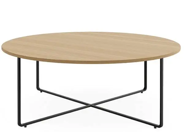 *9 Colors New 30/36 Round Coffee Table w/Black Road Iron Base MSRP$385